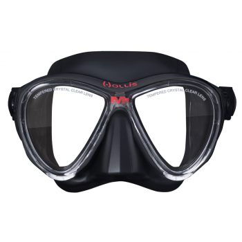 hollis m3 maske schwarz