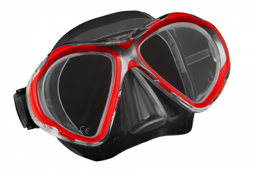 scubaforce vision II clear/red