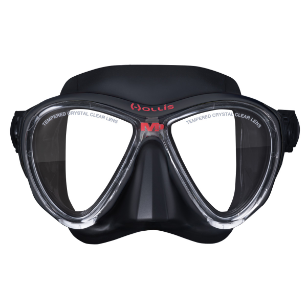 hollis m3 maske schwarz